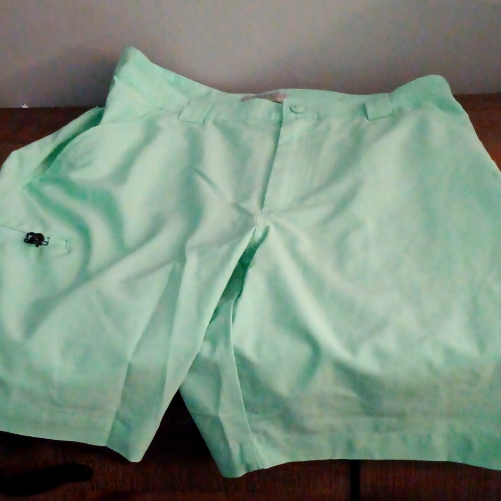 Ocean Coast polyester shorts (sea foam green)
